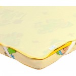 Огляд Пелюшки для малюків Еко Пупс наматрацник 2 в 1 Premium 60 х 80 см Жовтий (ПНАМ8060ж): характеристики, відгуки, ціни.