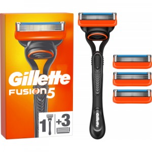 Бритва Gillette Fusion5 з 4 змінними картриджами (7702018556274/7702018610266)