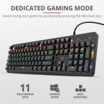 Огляд Клавіатура Trust GXT 863 Mazz Mechanical Keyboard UA USB Black (24200): характеристики, відгуки, ціни.