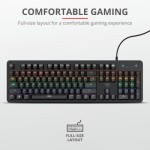 Огляд Клавіатура Trust GXT 863 Mazz Mechanical Keyboard UA USB Black (24200): характеристики, відгуки, ціни.