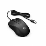 Огляд Мишка HP 100 USB Black (6VY96AA): характеристики, відгуки, ціни.