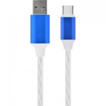 Огляд Дата кабель USB 2.0 AM to Type-C 1.0m 2A Cablexpert (CC-USB-CMLED-1M): характеристики, відгуки, ціни.