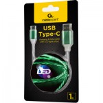 Огляд Дата кабель USB 2.0 AM to Type-C 1.0m 2A Cablexpert (CC-USB-CMLED-1M): характеристики, відгуки, ціни.