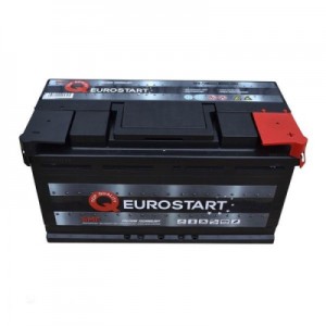 Огляд Автомобільний акумулятор EUROSTART 100A (600027085): характеристики, відгуки, ціни.