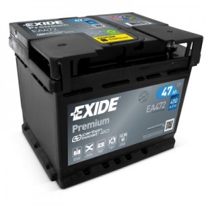 Автомобільний акумулятор EXIDE PREMIUM 47A (EA472)
