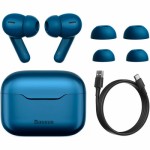 Огляд Навушники Baseus SIMU ANC True Wireles Earphones S1 Pro Blue (NGS1P-03): характеристики, відгуки, ціни.
