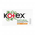 Огляд Тампони Kotex Natural Normal 16 шт. (5029053577395): характеристики, відгуки, ціни.