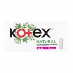 Огляд Тампони Kotex Natural Super 16 шт. (5029053577401): характеристики, відгуки, ціни.