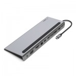 Огляд Концентратор Belkin USB-C 11-in-1 Multiport Dock (INC004BTSGY): характеристики, відгуки, ціни.