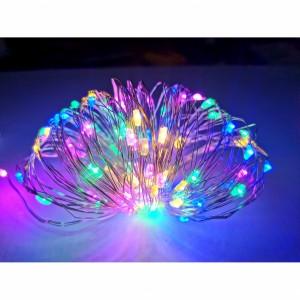 Огляд Гірлянда Novogod`ko нитка на мідному дроті, 100 LED, Color, 10 м, статичне (973781): характеристики, відгуки, ціни.