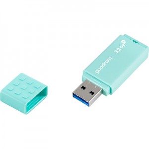 Огляд USB флеш накопичувач Goodram 32GB UME3 Care Green USB 3.2 (UME3-0320CRR11): характеристики, відгуки, ціни.