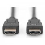 Огляд Кабель мультимедійний HDMI to HDMI 1.0m UHD 4K Digitus (AK-330107-010-S): характеристики, відгуки, ціни.