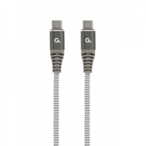 Дата кабель USB 2.0 USB-C to USB-C 1.5m 60W Cablexpert (CC-USB2B-CMCM60-1.5M)