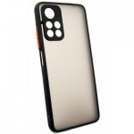 Огляд Чохол до мобільного телефона Dengos Matte POCO M4 Pro (black) (DG-TPU-MATT-102): характеристики, відгуки, ціни.