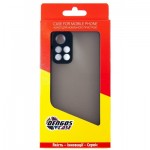 Огляд Чохол до мобільного телефона Dengos Matte POCO M4 Pro (black) (DG-TPU-MATT-102): характеристики, відгуки, ціни.