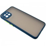 Огляд Чохол до мобільного телефона Dengos Matte Samsung Galaxy A03 (blue) (DG-TPU-MATT-94): характеристики, відгуки, ціни.