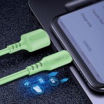 Огляд Дата кабель USB 2.0 AM to Lightning 1.0m soft silicone green ColorWay (CW-CBUL042-GR): характеристики, відгуки, ціни.