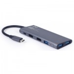 Огляд Концентратор Cablexpert USB-C 3-in-1 (HUB/HDMI/PD) (A-CM-COMBO3-01): характеристики, відгуки, ціни.