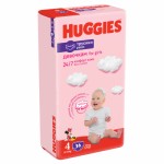 Огляд Підгузок Huggies Pants 4 Jumbo (9-14 кг) для дівчаток 36 шт (5029053564258): характеристики, відгуки, ціни.