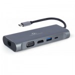 Огляд Концентратор Cablexpert USB-C 7-in-1 (A-CM-COMBO7-01): характеристики, відгуки, ціни.