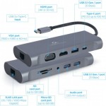 Огляд Концентратор Cablexpert USB-C 7-in-1 (A-CM-COMBO7-01): характеристики, відгуки, ціни.