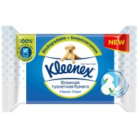 Туалетний папір Kleenex Classic вологий 42 шт. (5029053577494)
