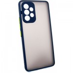 Огляд Чохол до мобільного телефона Dengos Matte Samsung Galaxy A53 (blue) (DG-TPU-MATT-101): характеристики, відгуки, ціни.