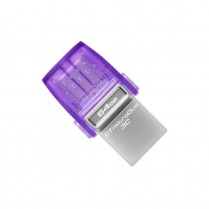 Огляд USB флеш накопичувач Kingston 64GB DataTraveler microDuo 3C USB 3.2/Type C (DTDUO3CG3/64GB): характеристики, відгуки, ціни.