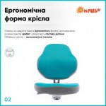 Огляд Дитяче крісло ErgoKids Mio Classic Y-405 Blue (Y-405 KBL): характеристики, відгуки, ціни.