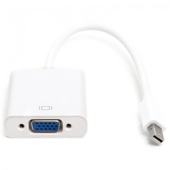 Перехідник mini DisplayPort (Thunderbolt) (M) to VGA (F), 0.15m PowerPlant (CA911899)