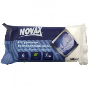 Огляд Мило для прання Novax для делікатного прання 125 г (4820195509302): характеристики, відгуки, ціни.