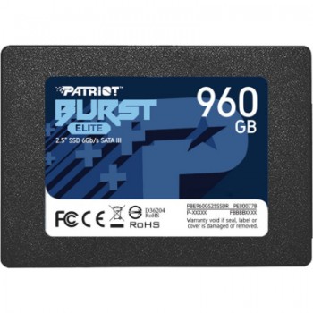 Накопичувач SSD 2.5" 960GB Burst Elite Patriot (PBE960GS25SSDR)