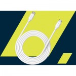 Огляд Дата кабель USB-C to USB-C 2.0m 100W 20V/ 5A white Canyon (CNS-USBC12W): характеристики, відгуки, ціни.