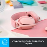 Огляд Навушники Logitech Zone Vibe 100 Wireless Rose (981-001224): характеристики, відгуки, ціни.