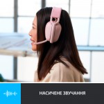 Огляд Навушники Logitech Zone Vibe 100 Wireless Rose (981-001224): характеристики, відгуки, ціни.