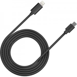 Дата кабель USB-C to Lightning 2.0m 3A Black Canyon (CNE-CFI12B)