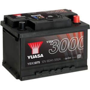 Огляд Автомобільний акумулятор Yuasa 12V 60Ah SMF Battery (YBX3075): характеристики, відгуки, ціни.