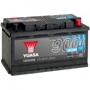 Огляд Акумулятор автомобільний Yuasa 12V 80Ah AGM Start Stop Plus Battery (YBX9115): характеристики, відгуки, ціни.
