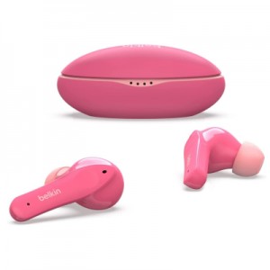 Огляд Навушники Belkin Soundform Nano True Wireless Pink (PAC003BTPK): характеристики, відгуки, ціни.