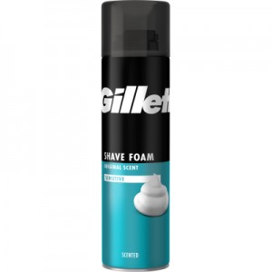Піна для гоління Gillette Classic Sensitive 200 мл (3014260228682)