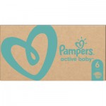 Огляд Підгузки Pampers Active Baby Розмір 6 (Extra Large) 13-18 кг 128 шт (8006540032688): характеристики, відгуки, ціни.