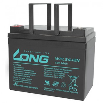 Батарея до ДБЖ Long 12V-34Ah, WPL34-12N (WPL34-12N)