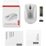 Огляд Мишка Lenovo 540 USB-C Wireless Cloud Grey (GY51D20869): характеристики, відгуки, ціни.