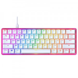 Огляд Клавіатура HyperX Alloy Origins 60 Pink (572Y6AA): характеристики, відгуки, ціни.