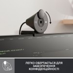 Огляд Веб-камера Logitech Brio 300 FHD Graphite (960-001436): характеристики, відгуки, ціни.