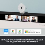 Огляд Веб-камера Logitech Brio 300 FHD White (960-001442): характеристики, відгуки, ціни.