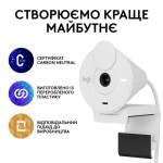 Огляд Веб-камера Logitech Brio 300 FHD White (960-001442): характеристики, відгуки, ціни.