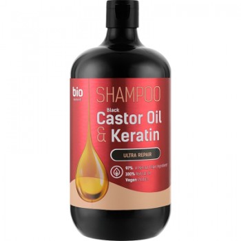 Шампунь Bio Naturell Black Castor Oil & Keratin 946 мл (8588006041385)