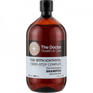 Огляд Шампунь The Doctor Health & Care Tar With Ichthyol + Sebo-Stop Complex Дьогтьовий з іхтіолом 946 мл (8588006041699): характеристики, відгуки, ціни.