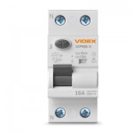 Огляд Диференційне реле (ПЗВ) Videx RESIST АС 2п 30мА 10кА 16А (VF-RS10-DR2AC16): характеристики, відгуки, ціни.